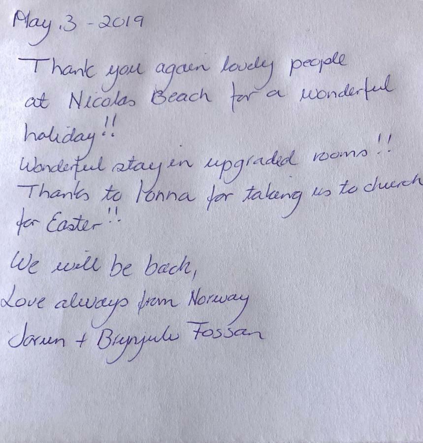 Nicolas Beach Palaiochora Bagian luar foto